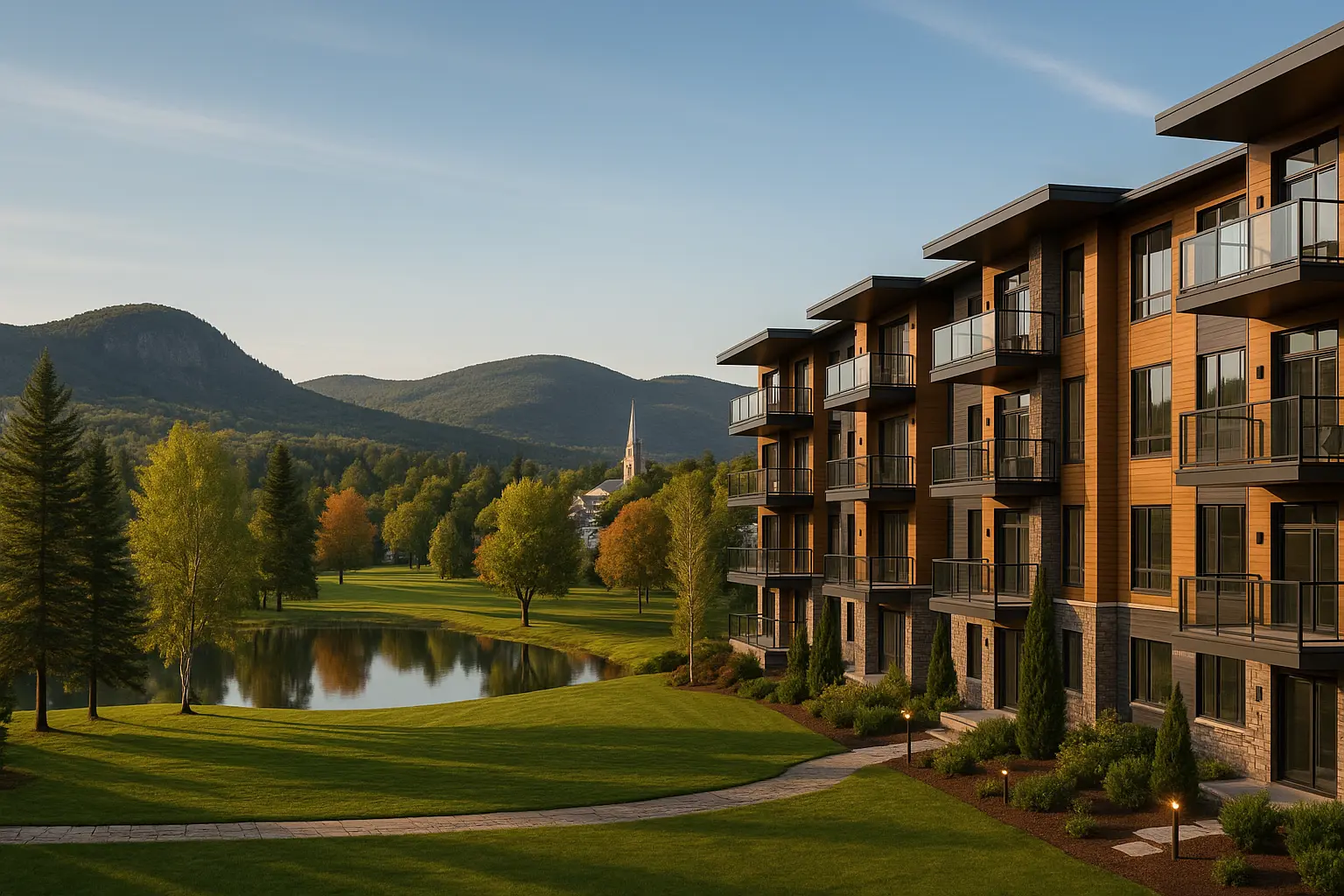 Condos neufs à Sainte-Agathe-des-Monts