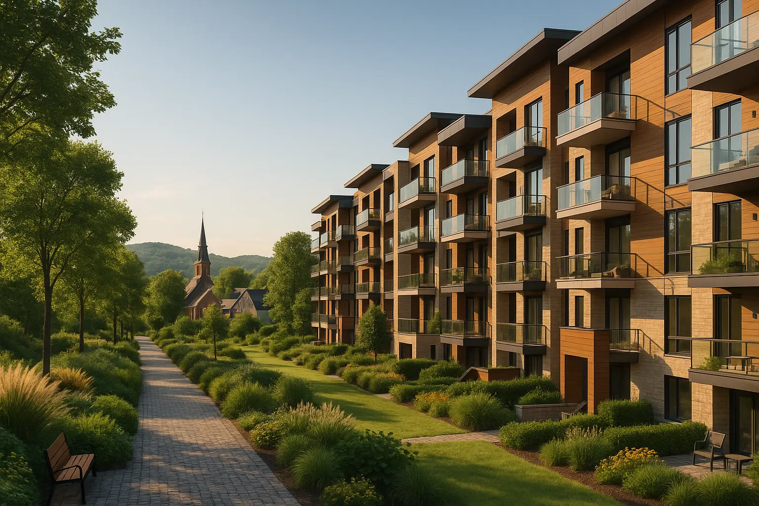 Condos neufs à louer à Berry