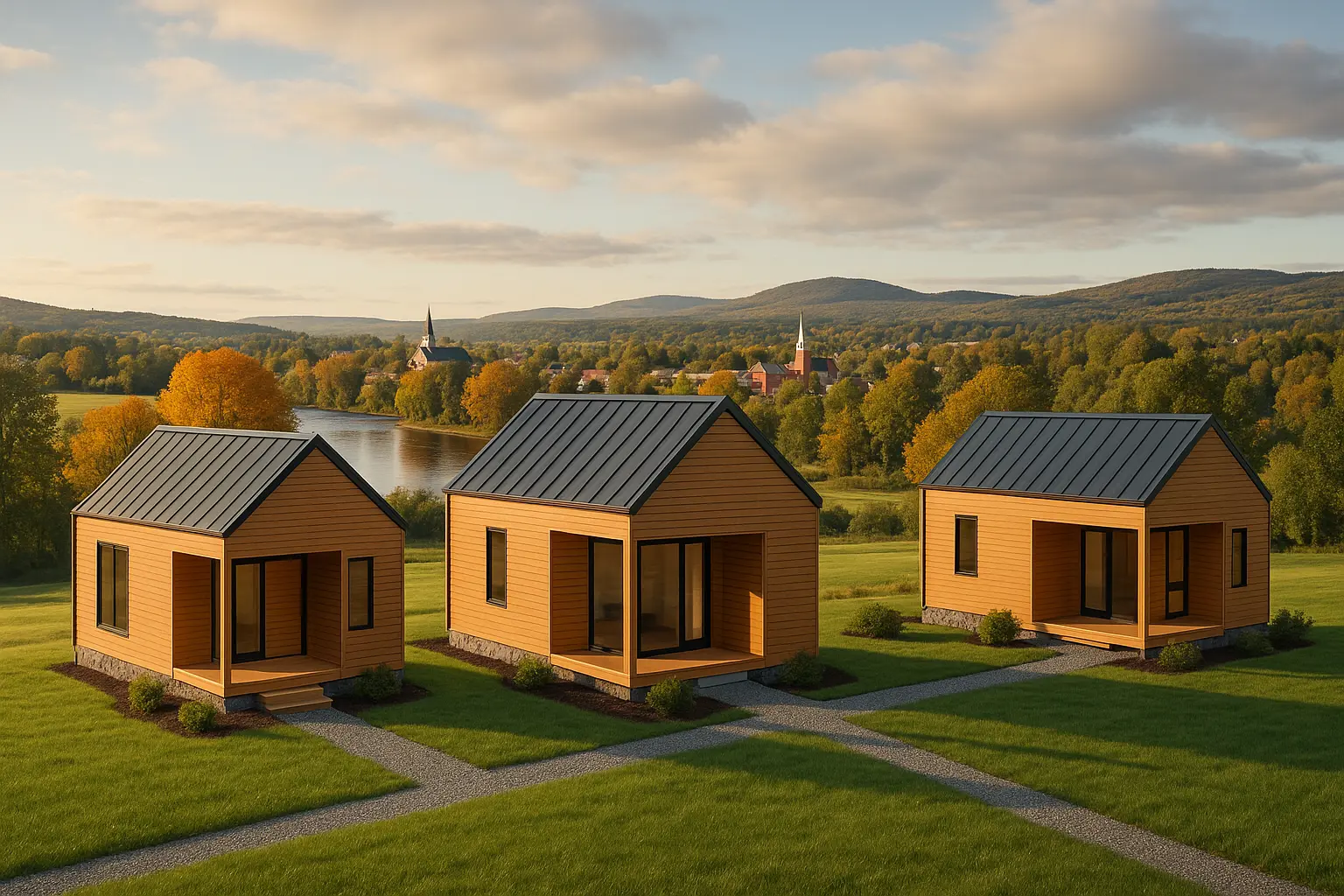 Maisons usinées à East Angus