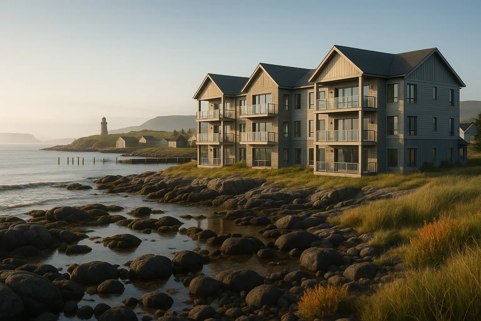 Condos neufs à louer à Miquelon