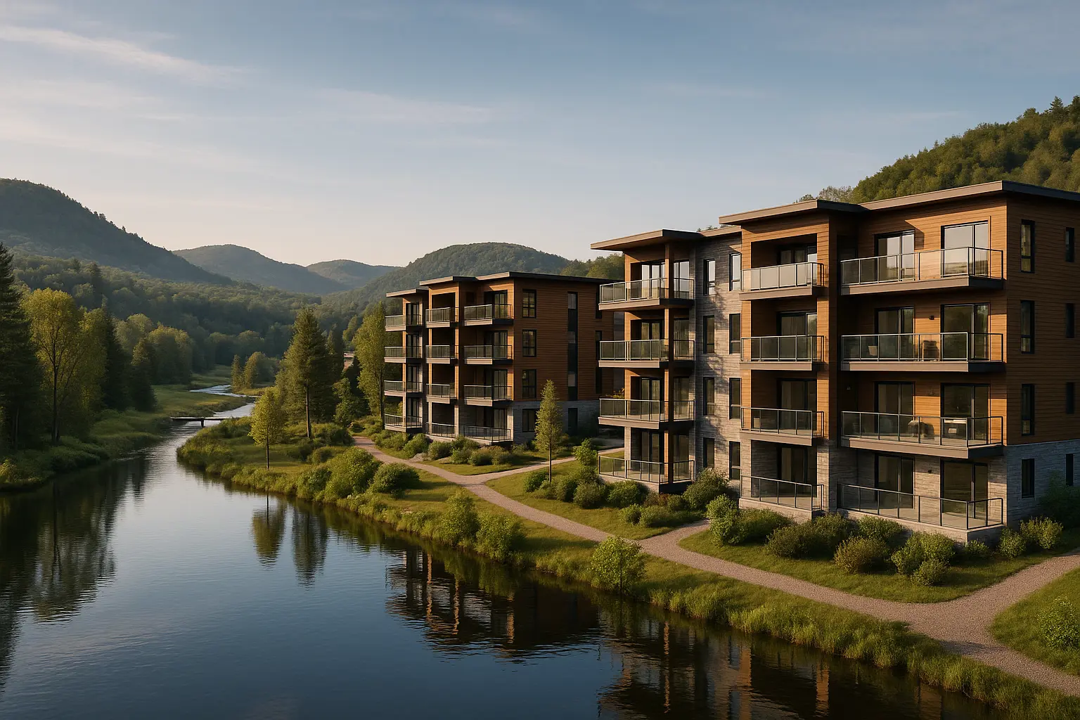 Condos neufs à vendre à Saint-Calixte