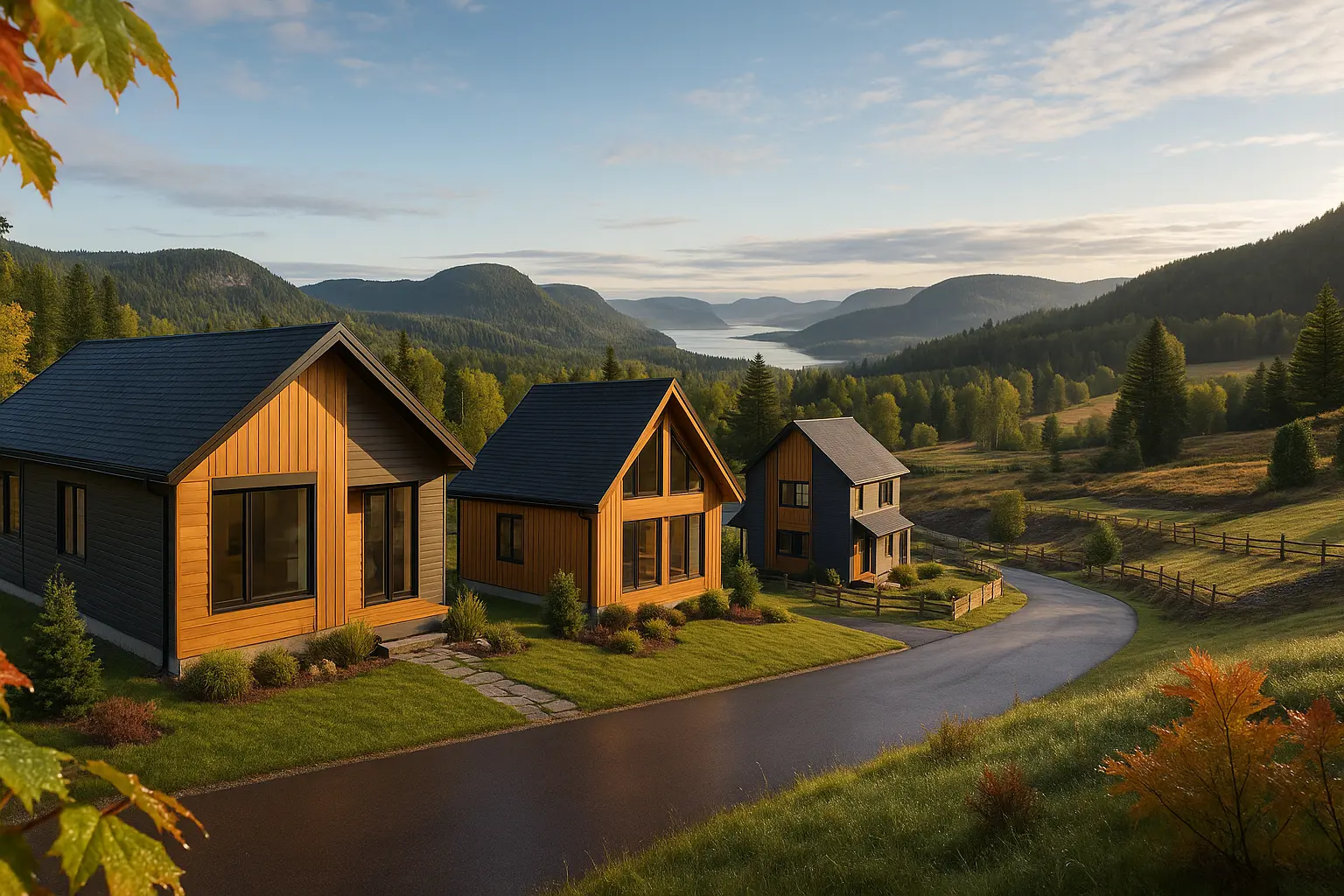 Maisons neuves à Saint-Honoré