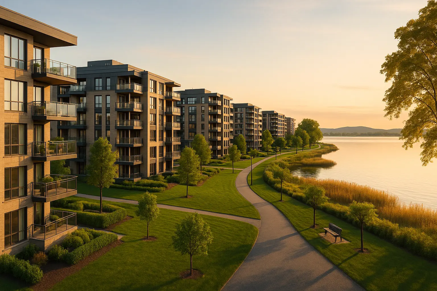 Condos neufs à vendre à La Prairie