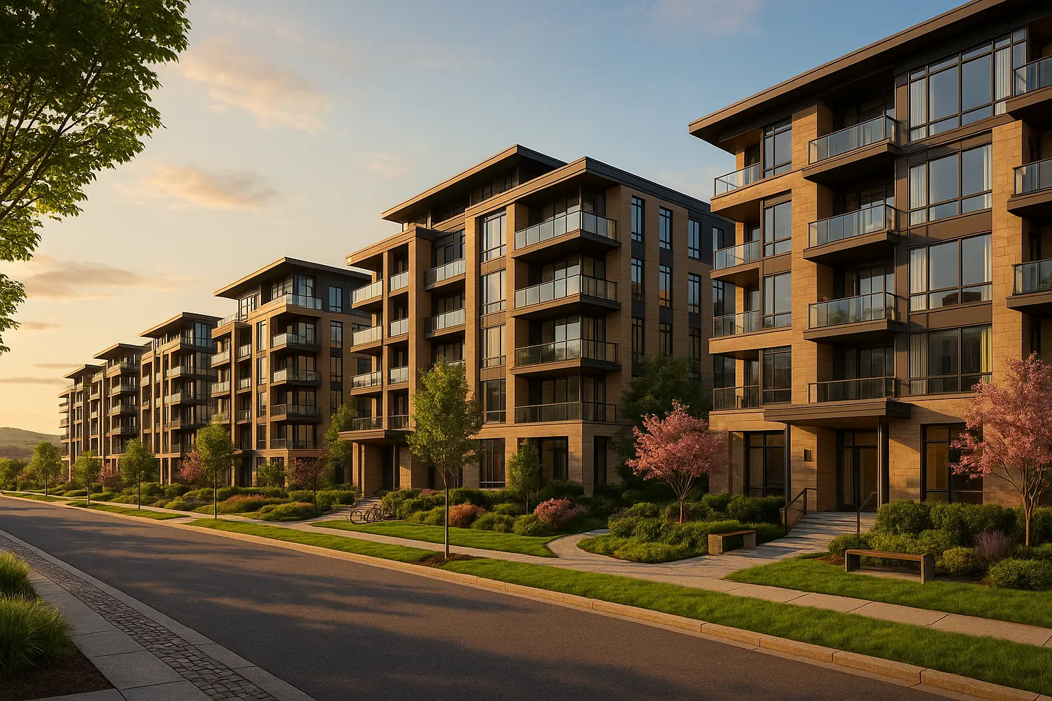 Condos neufs à louer à Boulanger