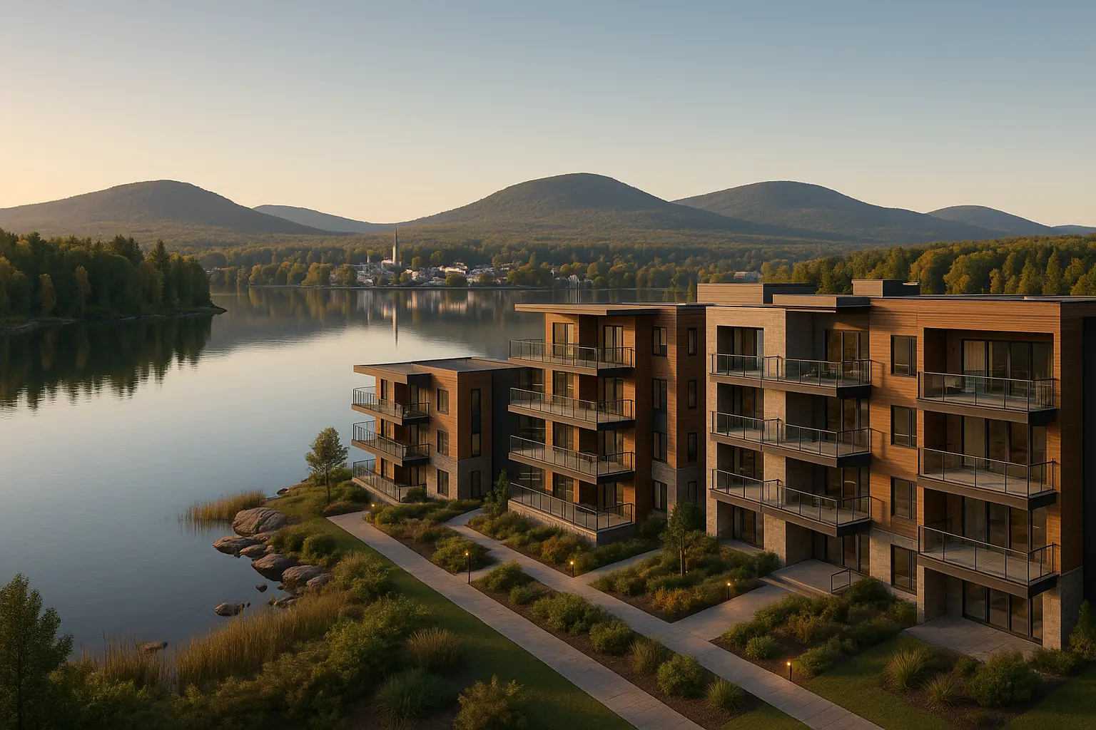 Condos neufs à Lac-Mégantic
