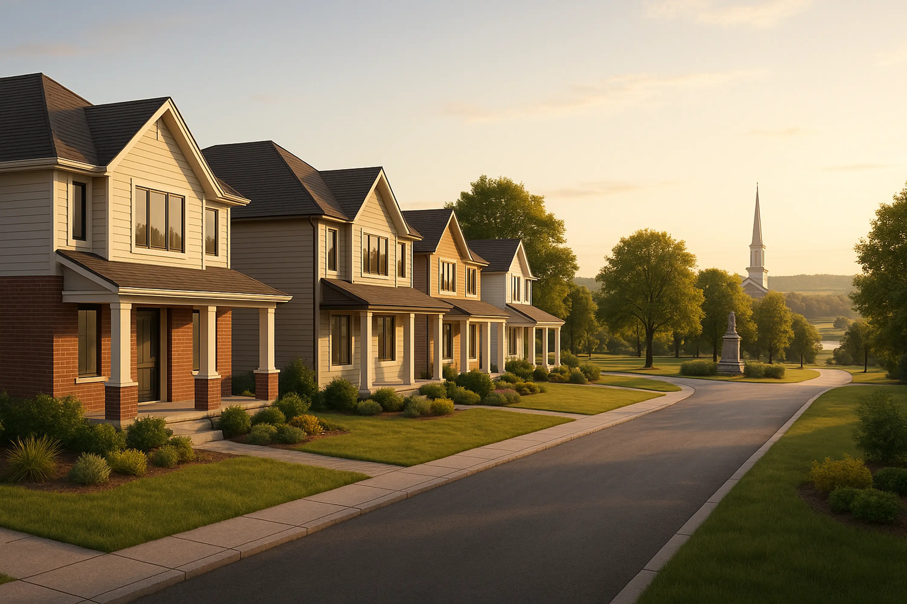 Maisons neuves à Carleton