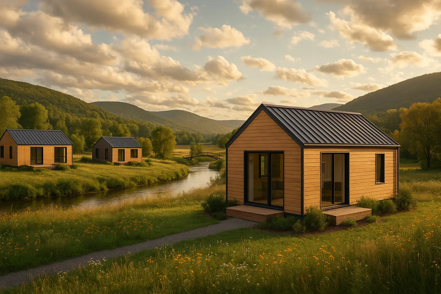 Maisons usinées à vendre à Aston-Jonction