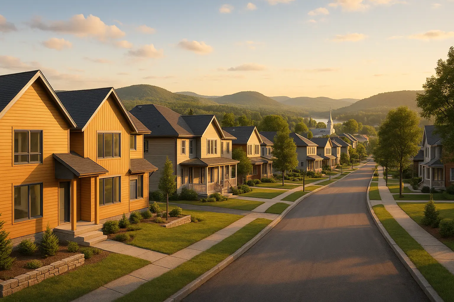 Maisons neuves à Bégin