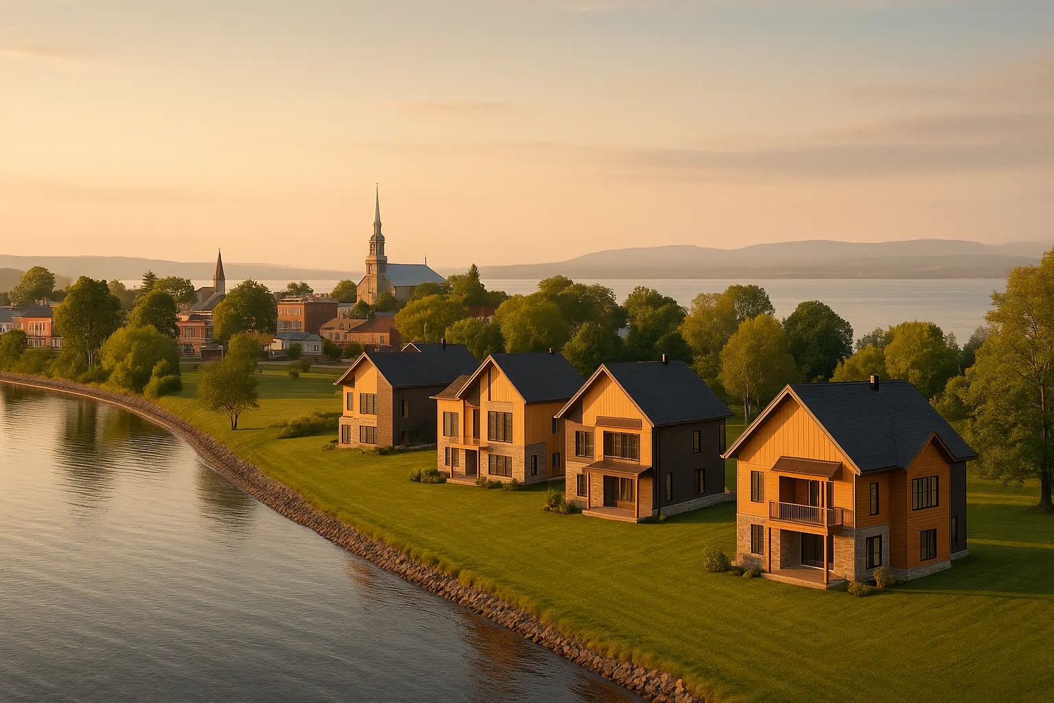 Maisons neuves à Trois-Pistoles