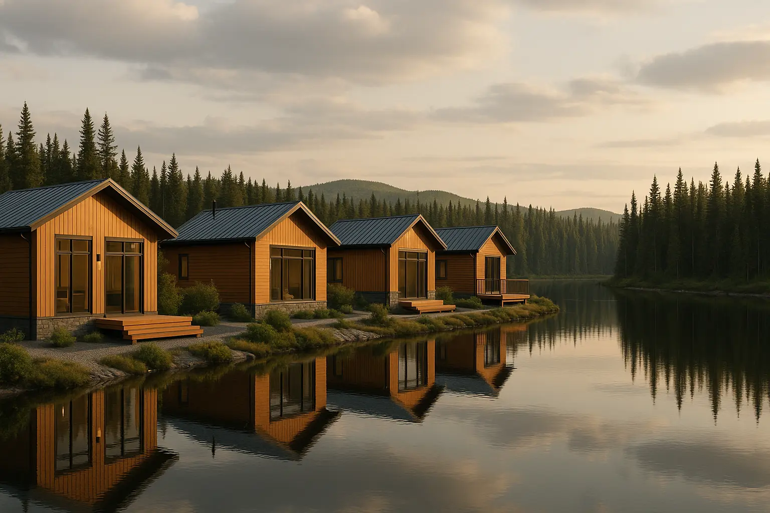 Maisons neuves à Lebel-sur-Quévillon
