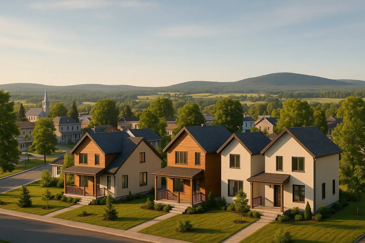 Maisons neuves à Saint-Pamphile