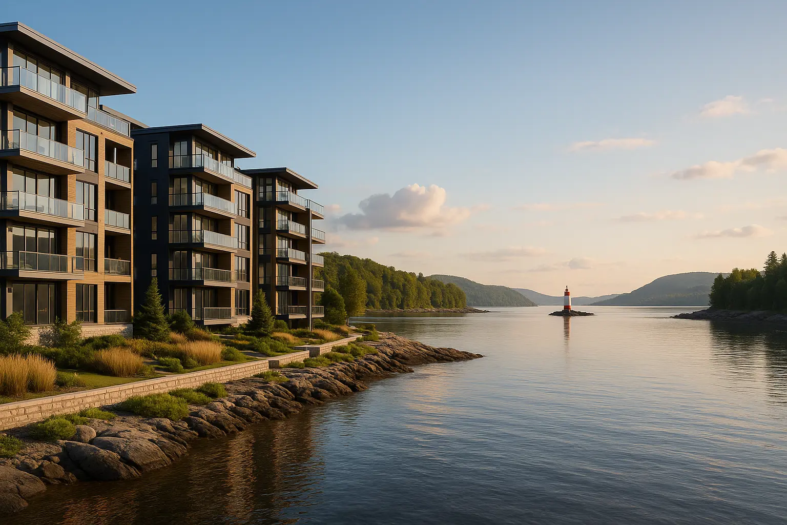 Condos neufs à louer à Godbout