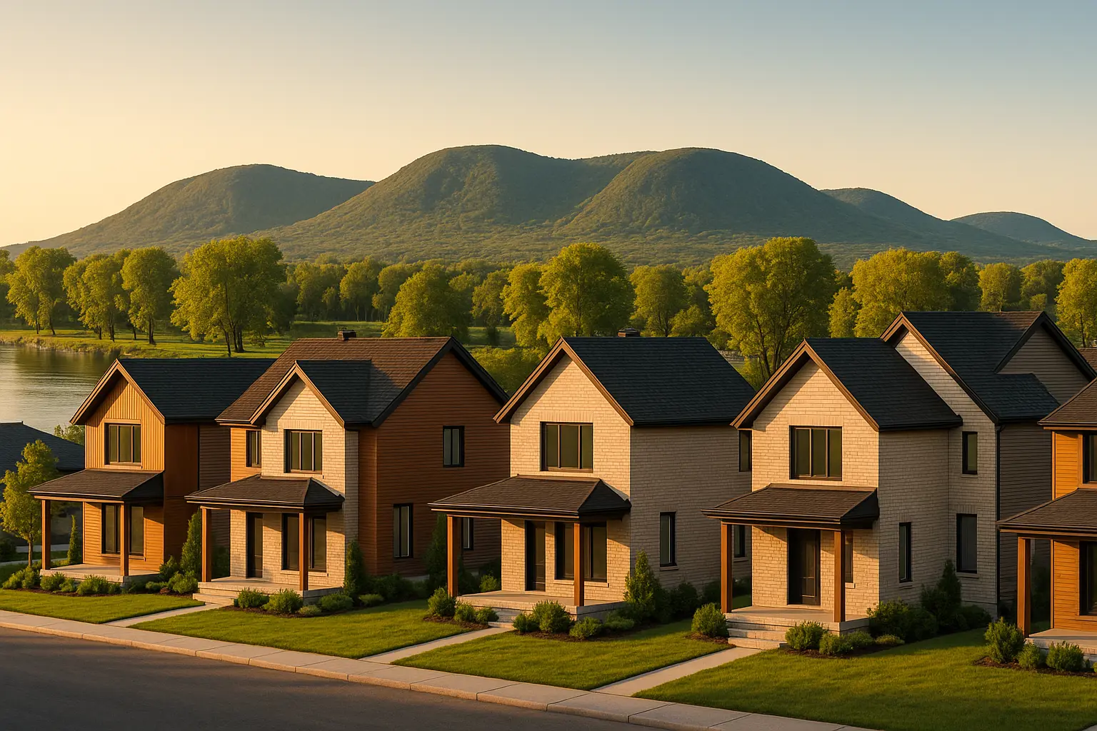 Maisons neuves à Beloeil
