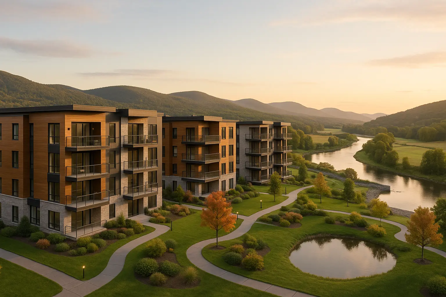 Condos neufs à vendre Amqui