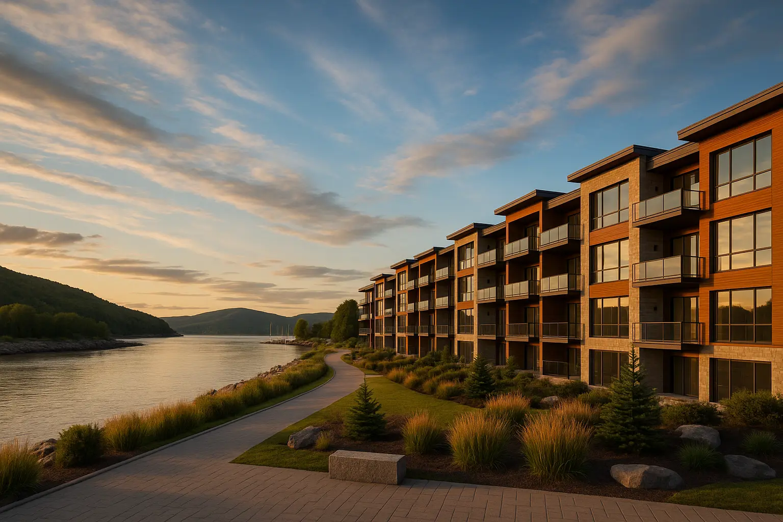 Condos neufs à Baie-Saint-Paul