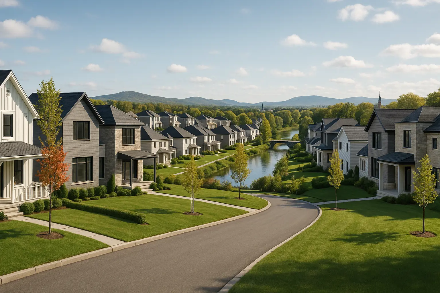 Maisons neuves à Saint-Charles-Borromée