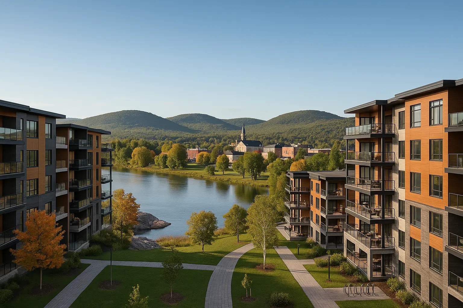 Condos neufs à louer Mont-Laurier