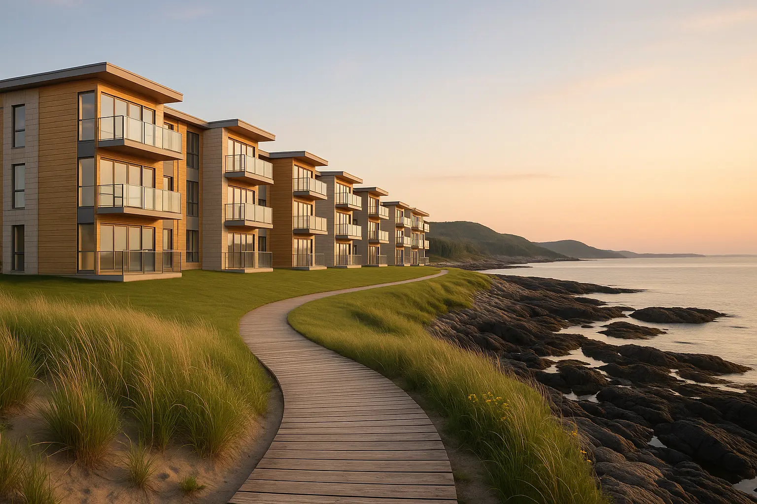 Condos neufs à Baie-Trinité