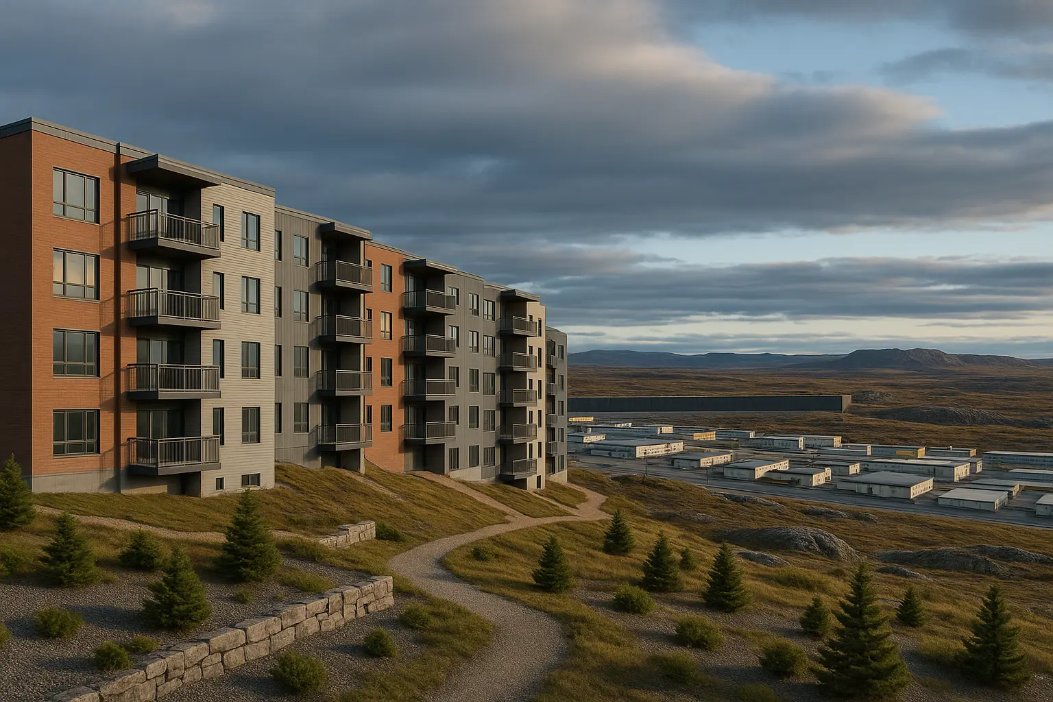 Condos neufs à louer à Fermont