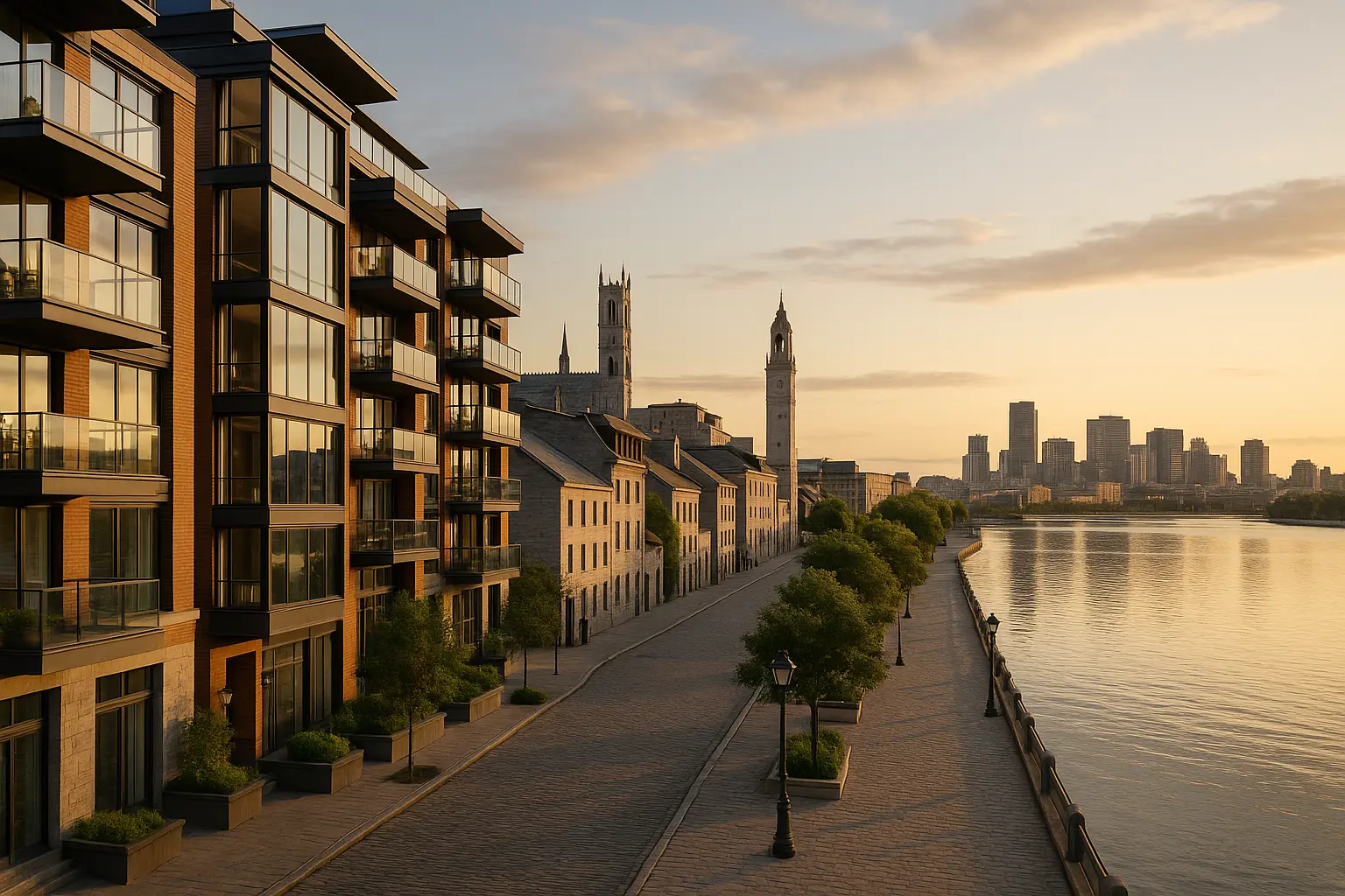 Condos neufs à vendre Vieux Montréal