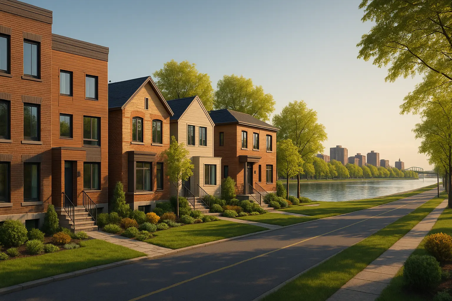 Maisons neuves à Verdun