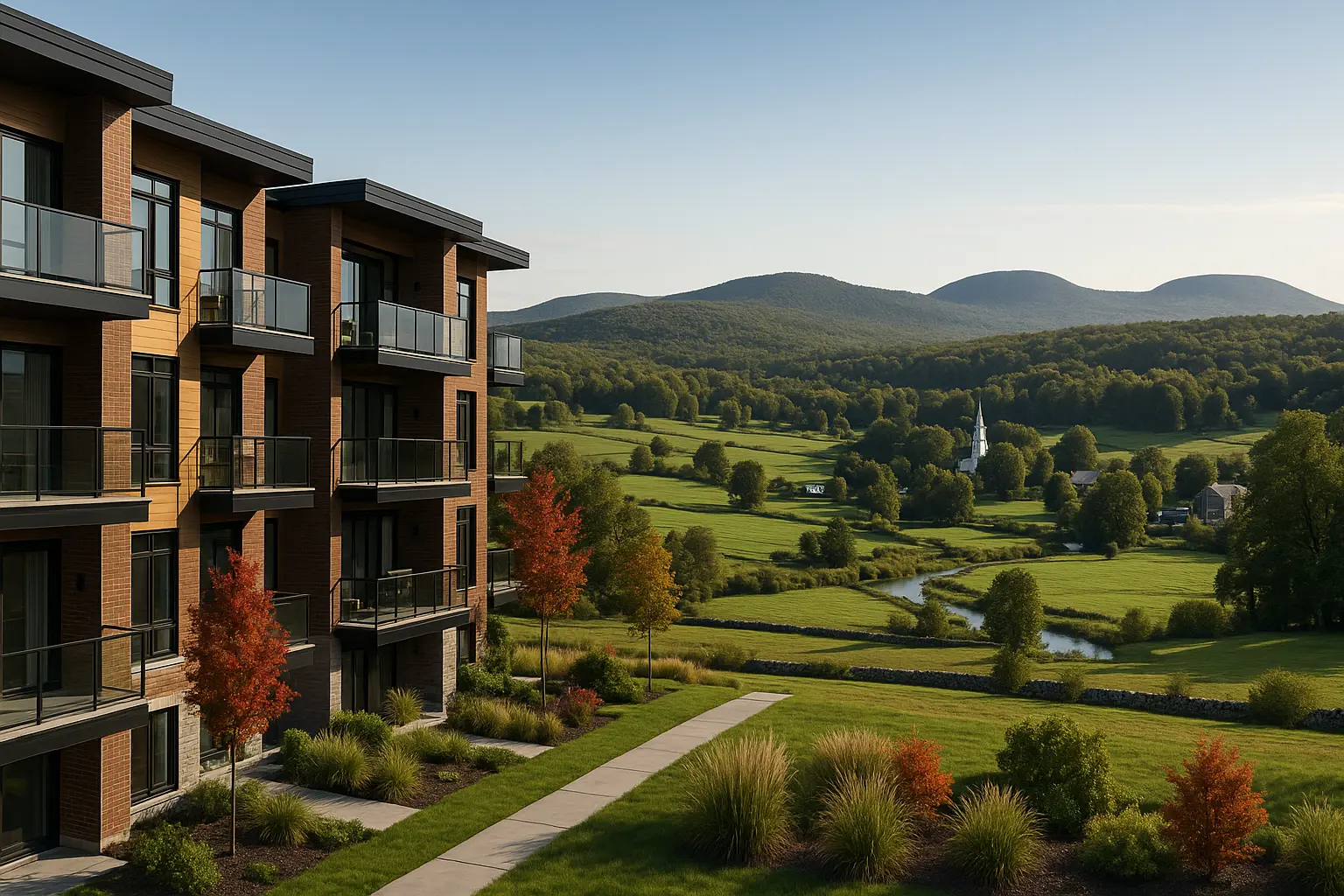 Condos neufs à louer à Sutton