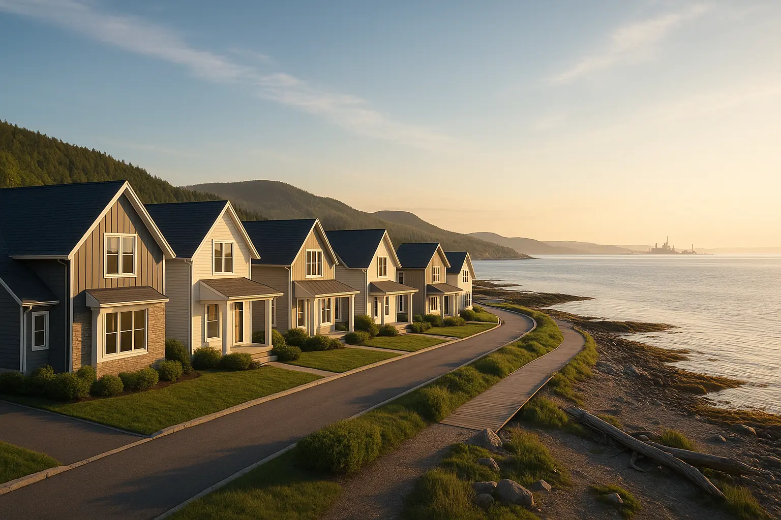 Maisons neuves à Baie-Comeau