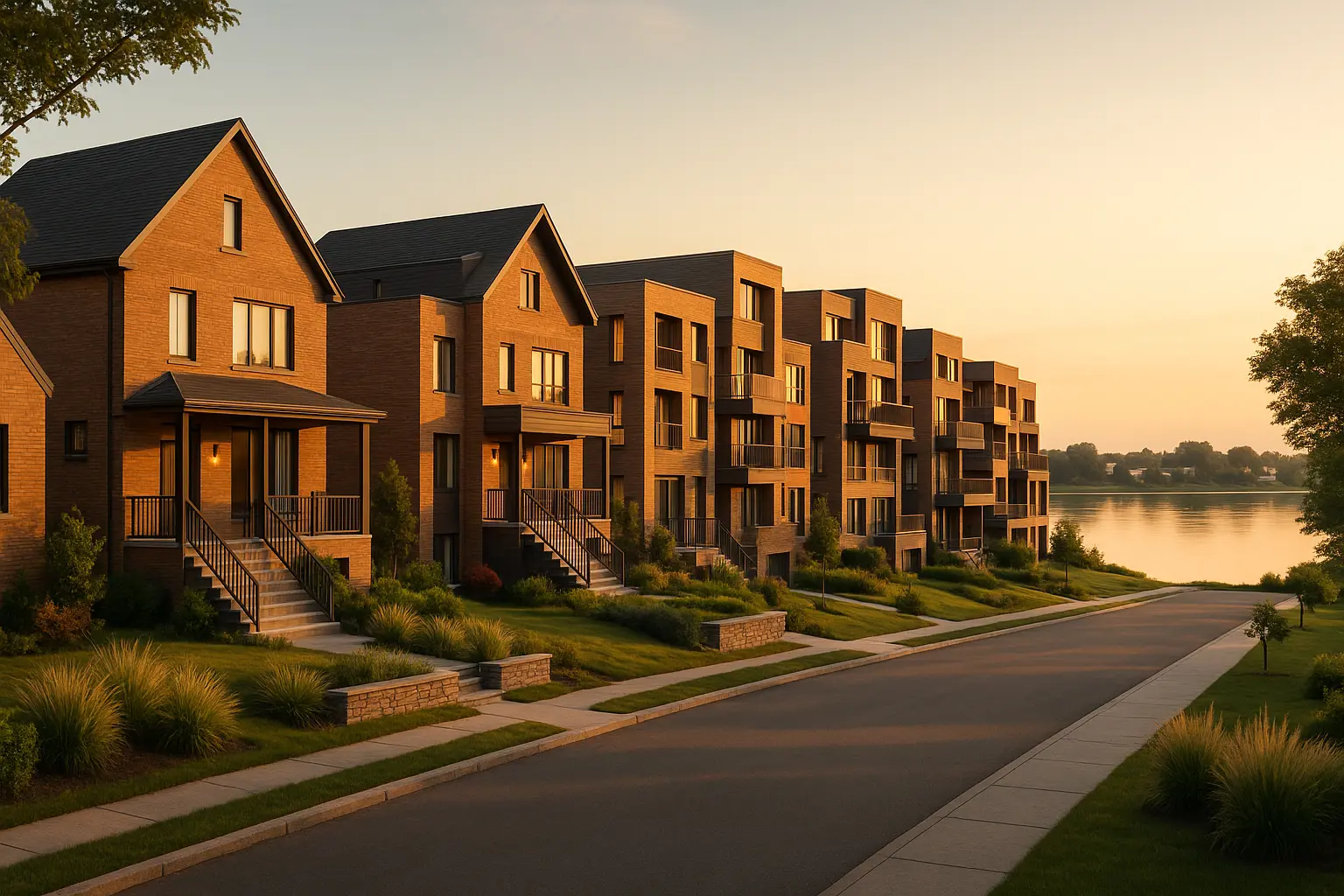 Maisons neuves à vendre à Mercier