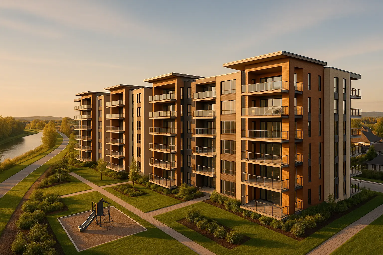 Condos neufs à louer à Vimont