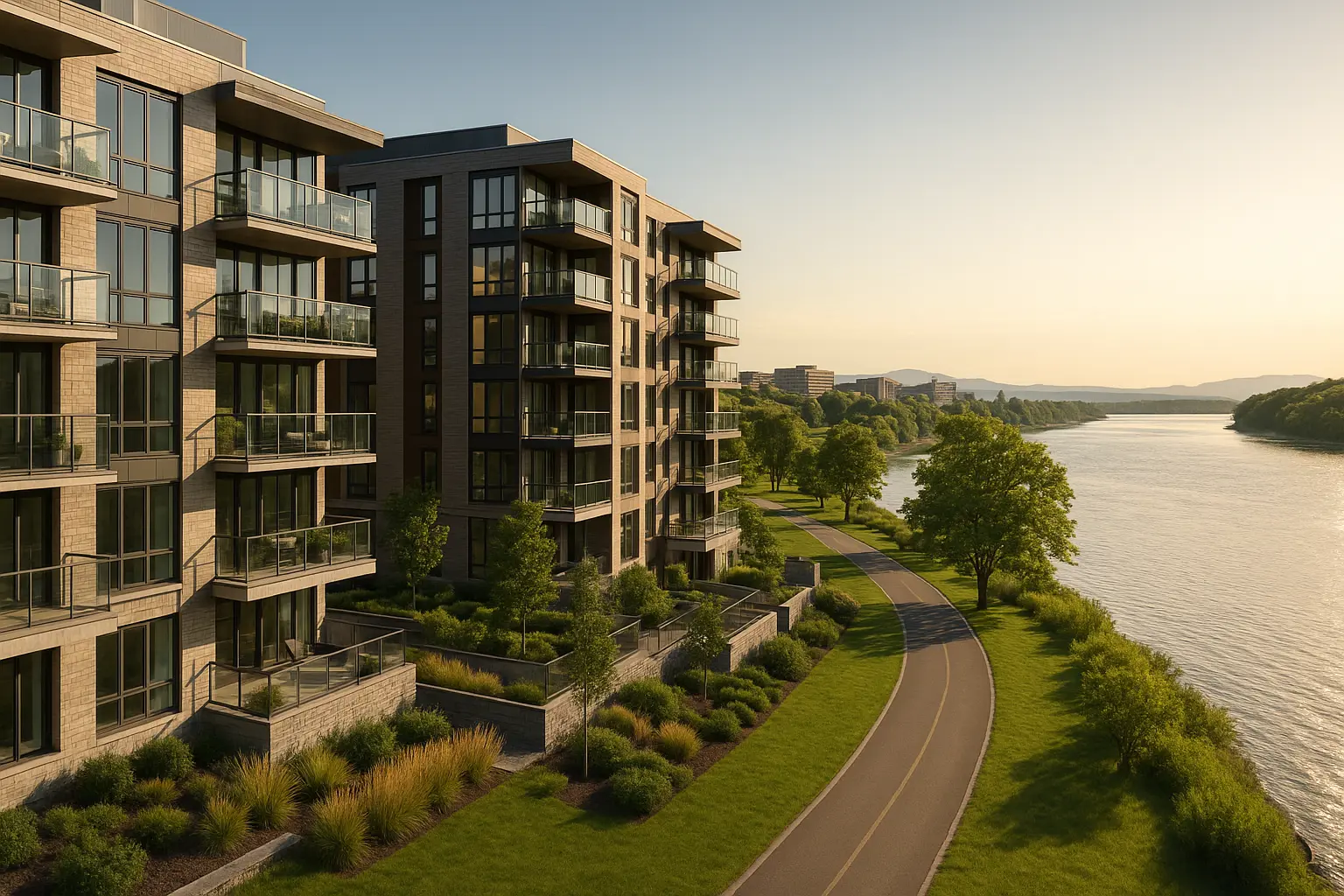 Condos neufs à louer à Sainte-Foy