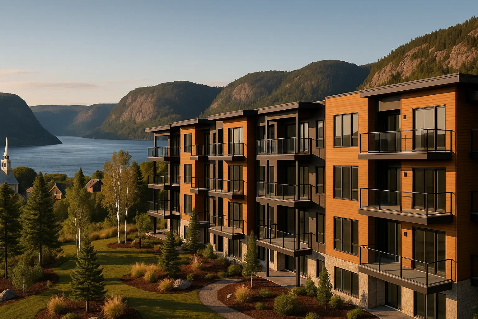 Condos neufs à Saint-Honoré