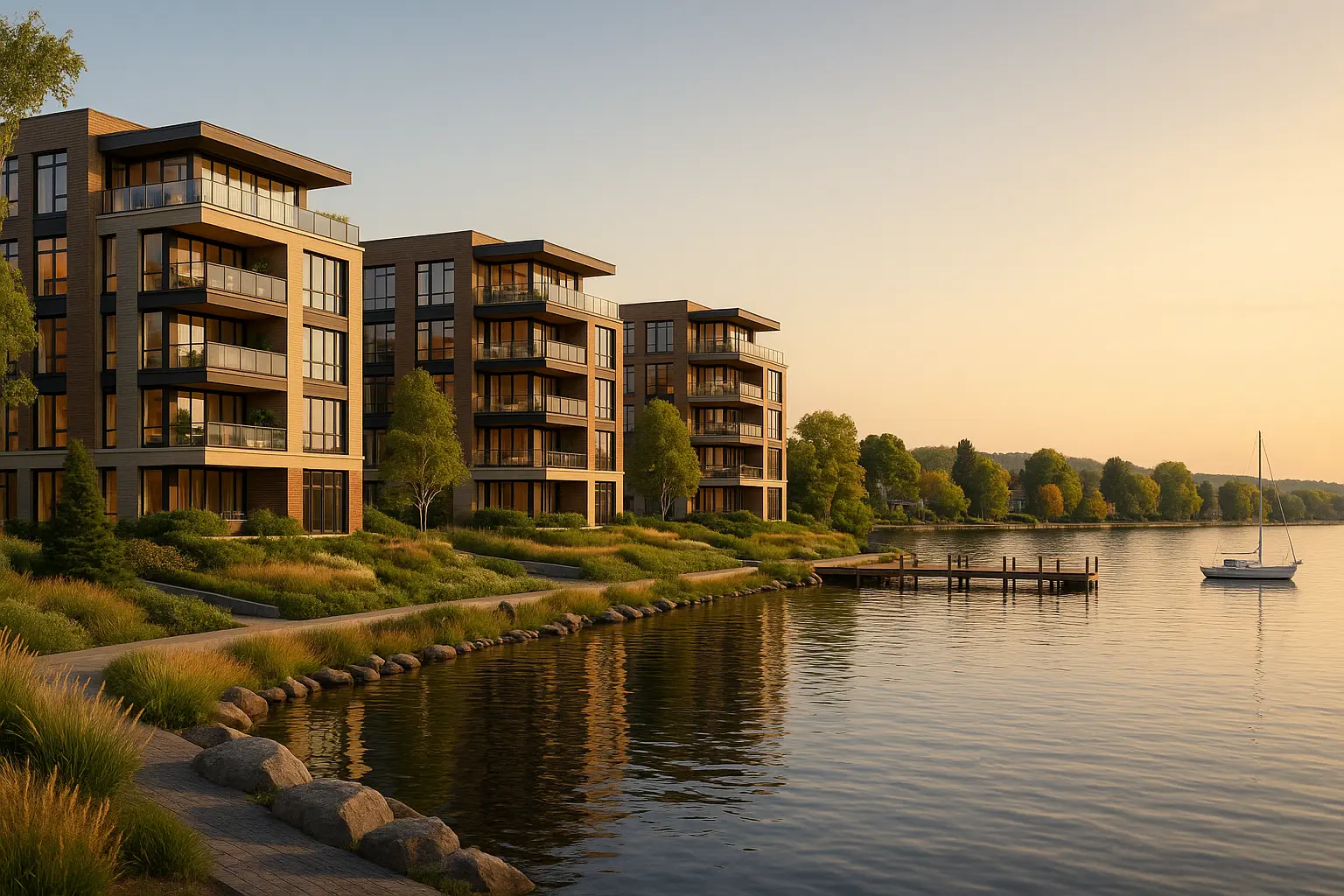 Condos neufs à Baie-D'Urfé