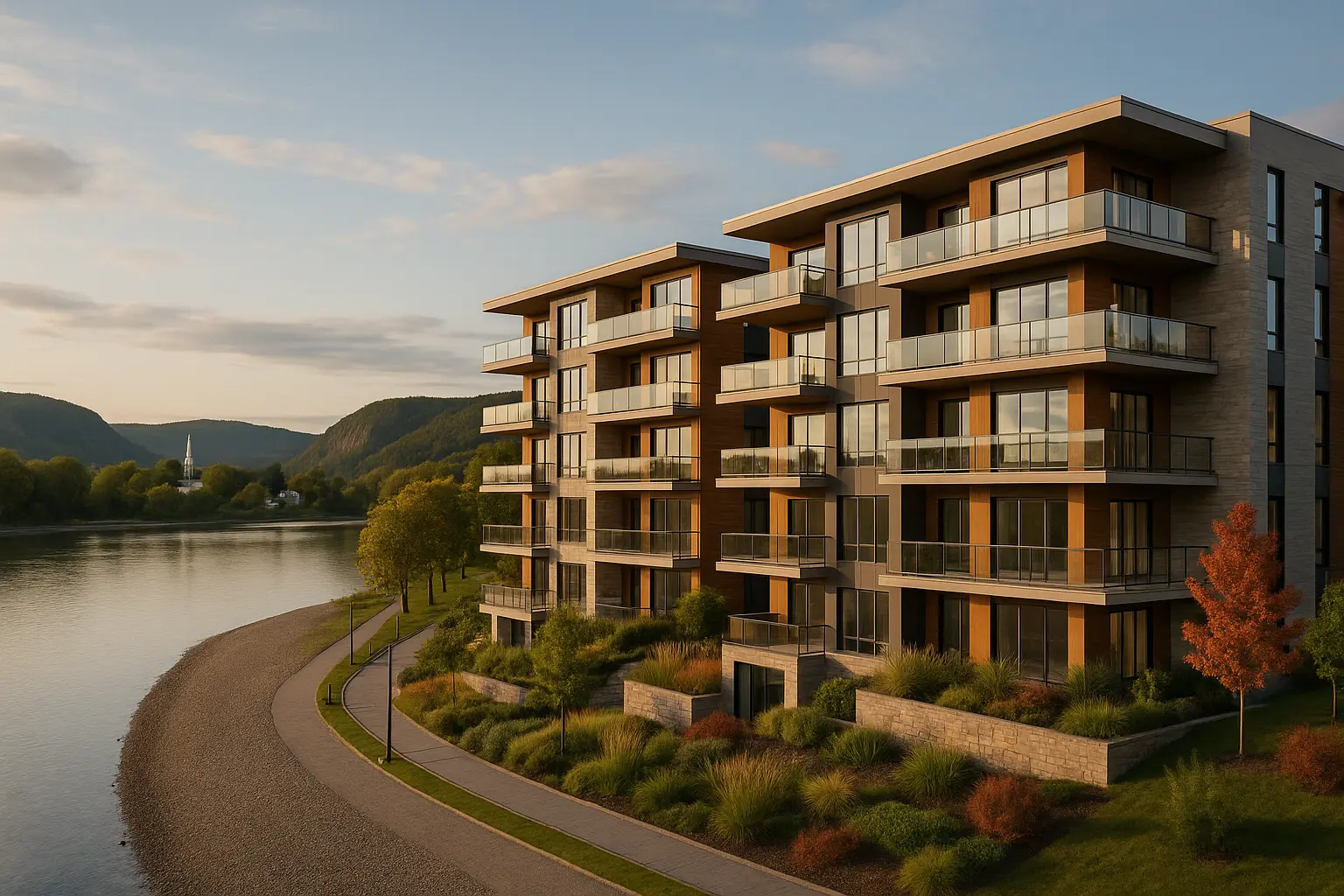Condos neufs à vendre à Portneuf