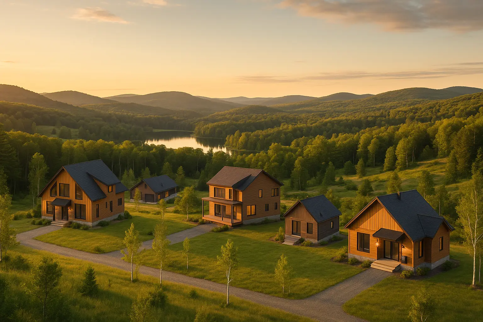 Maisons neuves à Val-des-Monts