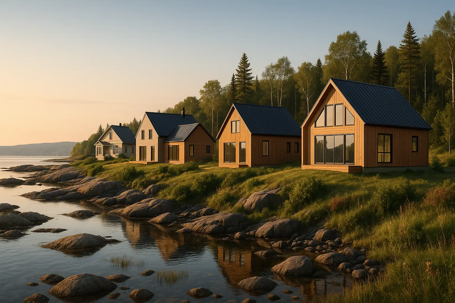 Maisons neuves à Chute-aux-Outardes
