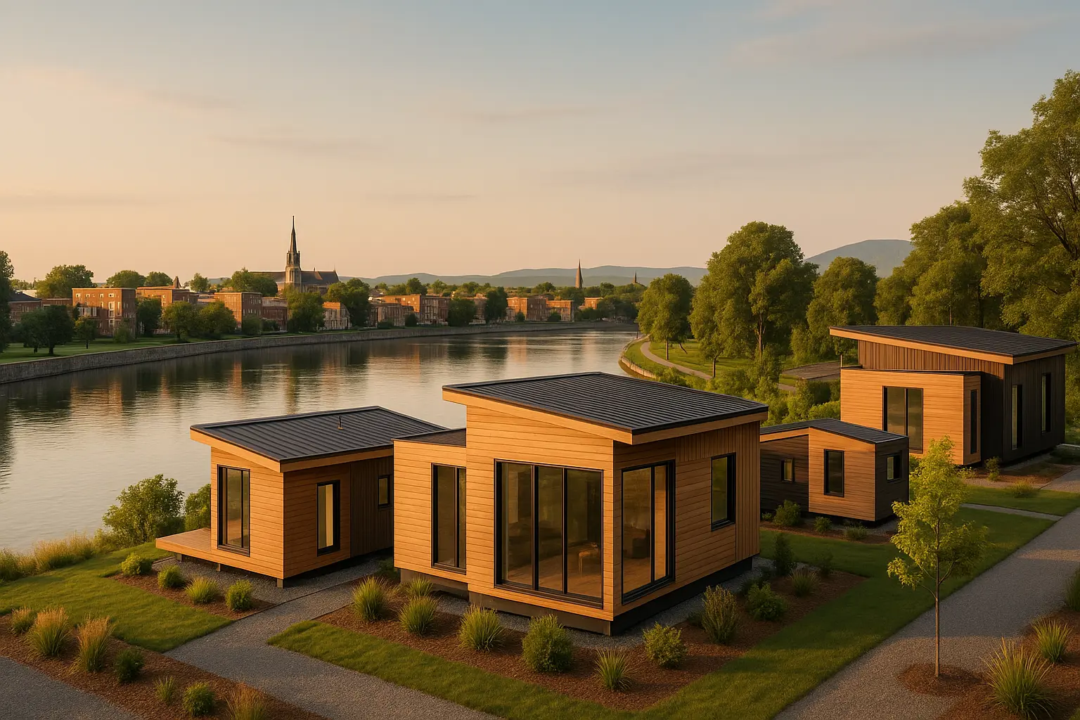 Prefab Homes in Saint-Jean-sur-Richelieu
