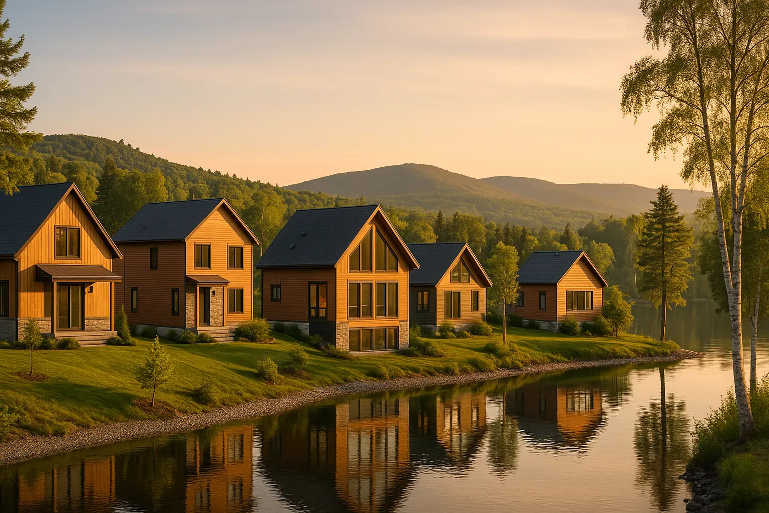 Maisons neuves à Lac-Beauport