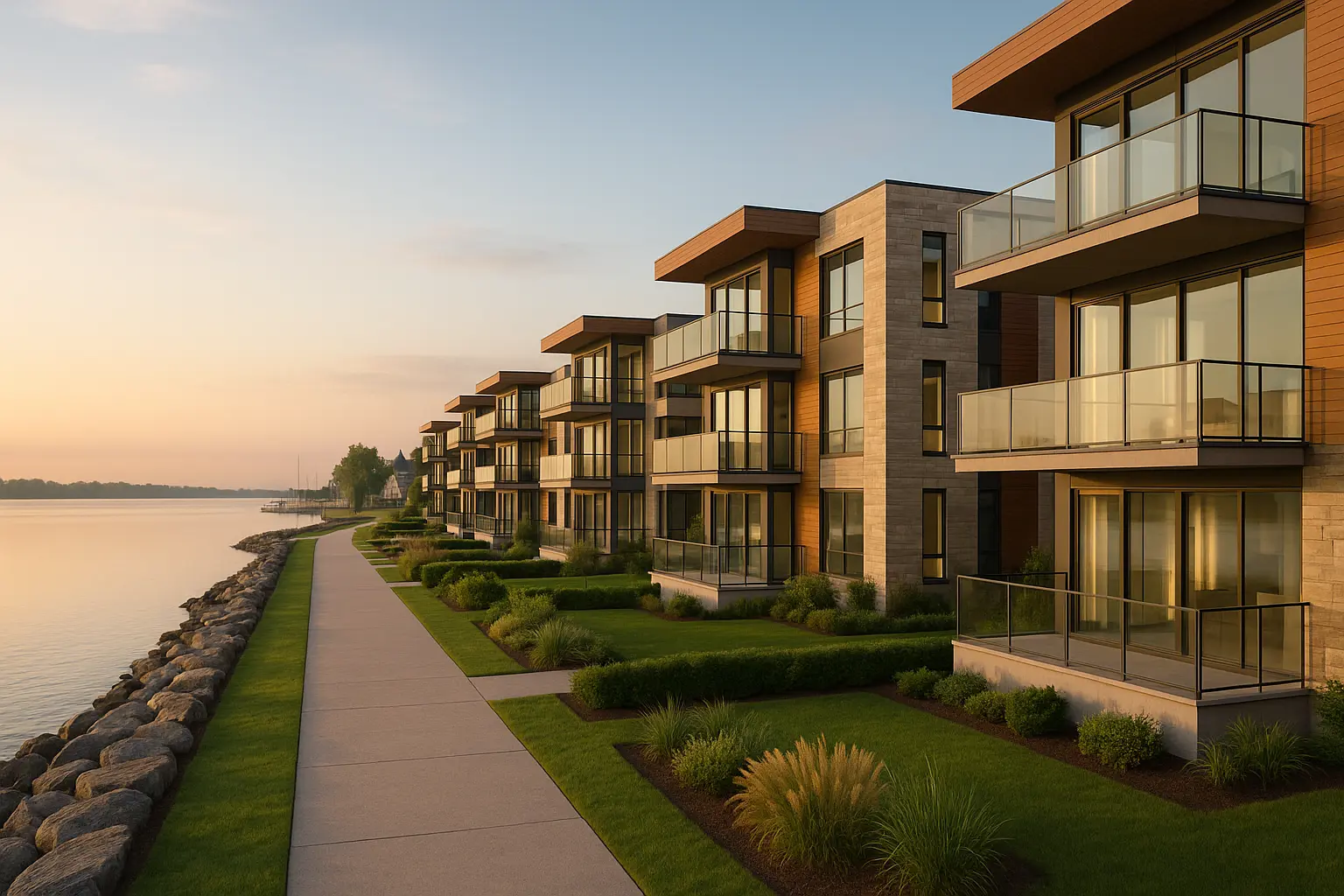 Condos neufs à louer Baie-D'Urfé