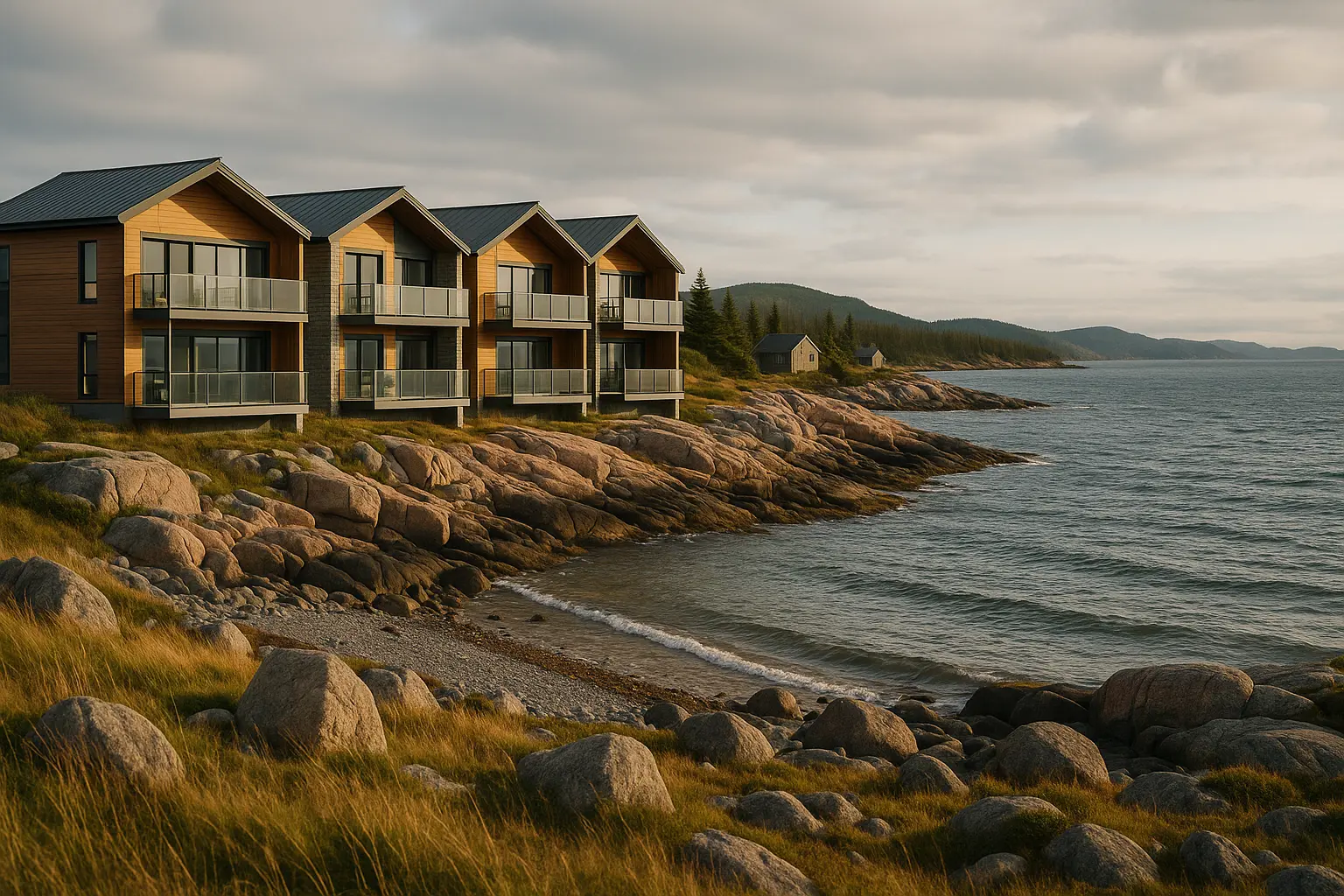 Condos neufs à Baie-Johan-Beetz