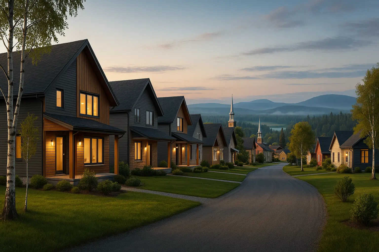 Maisons neuves à Normandin