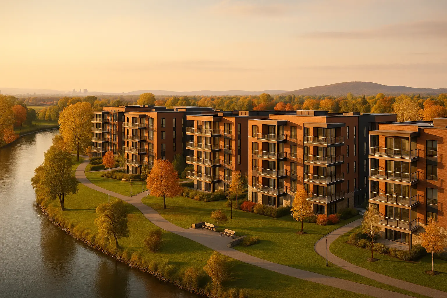 Condos neufs à louer à Saint-Constant