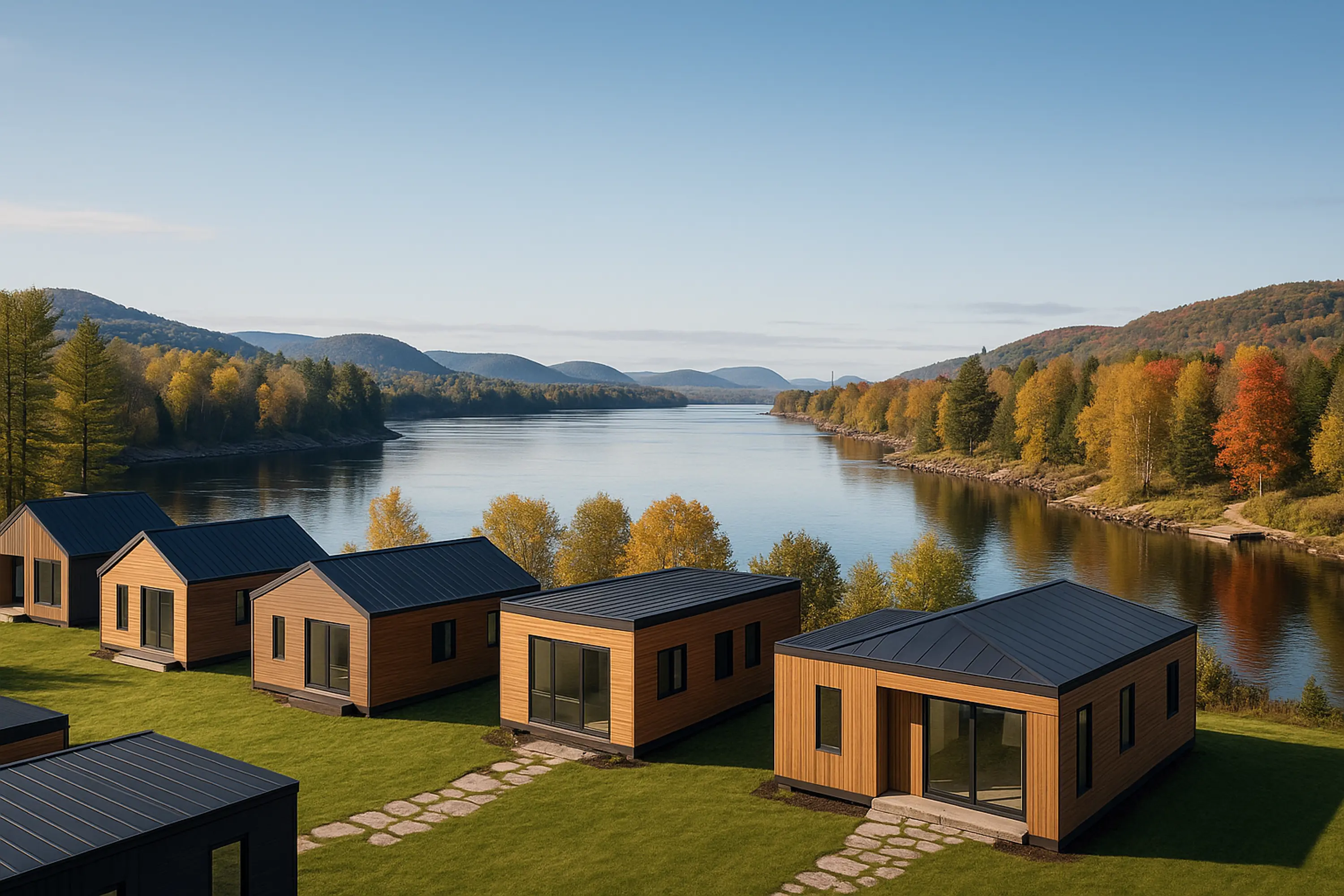 Maisons usinées à vendre en Mauricie