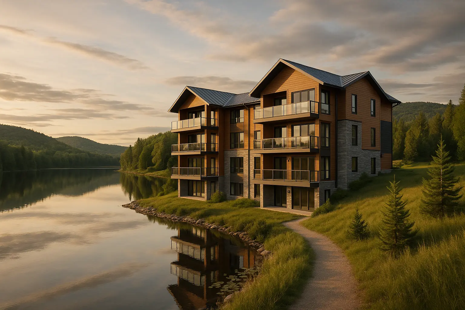 Condos neufs à Val-des-Monts