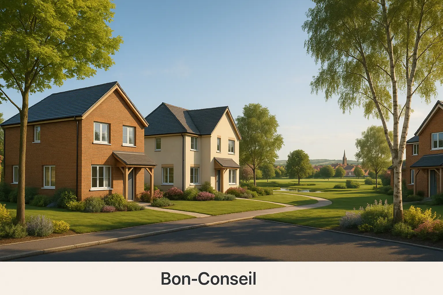 Maisons neuves à Bon-Conseil