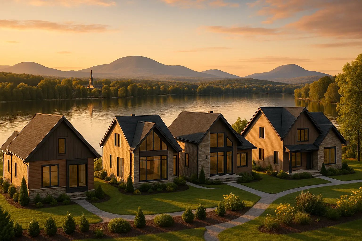 Maisons neuves à Magog