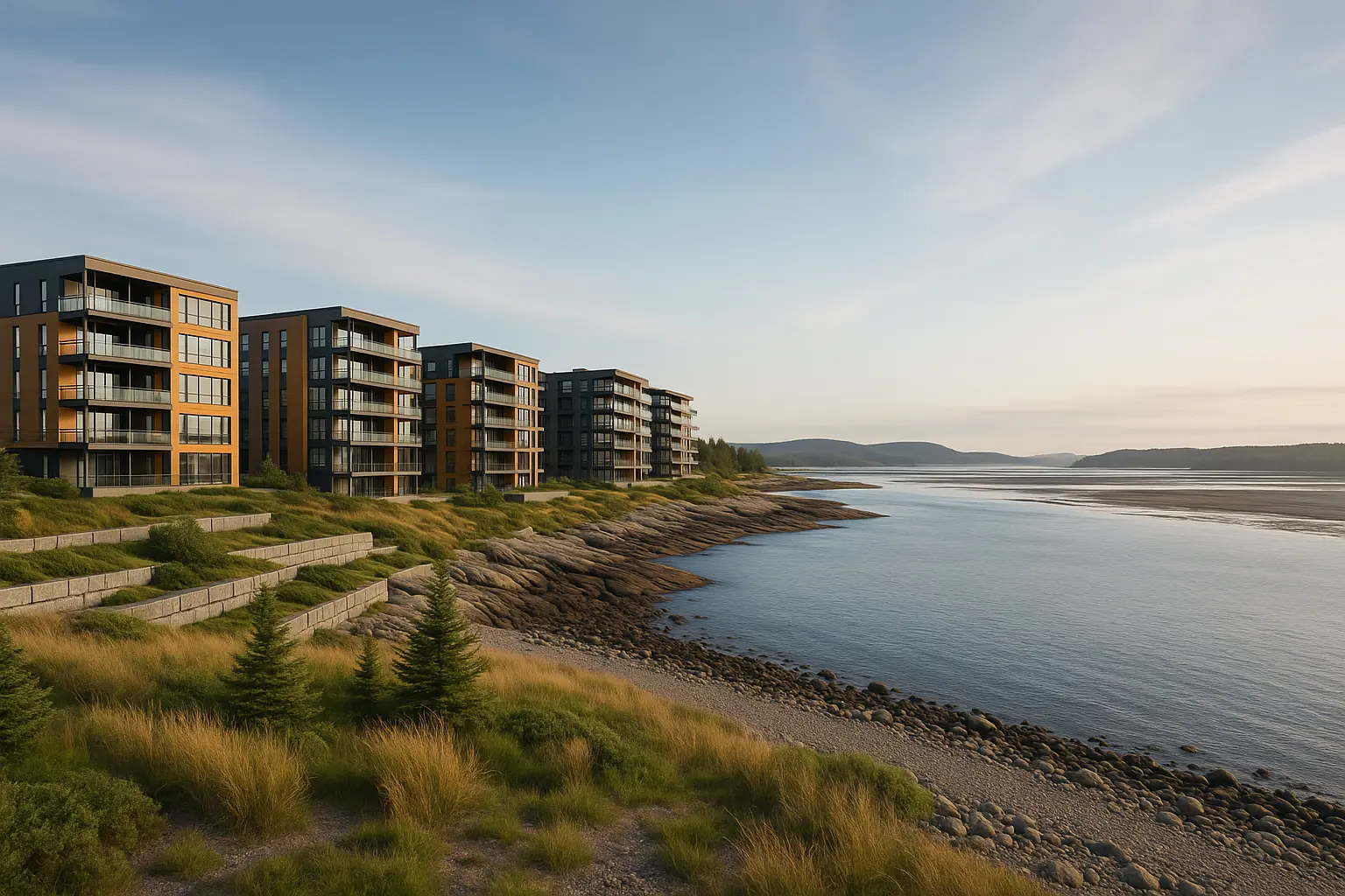 Condos neufs à louer Chute-aux-Outardes
