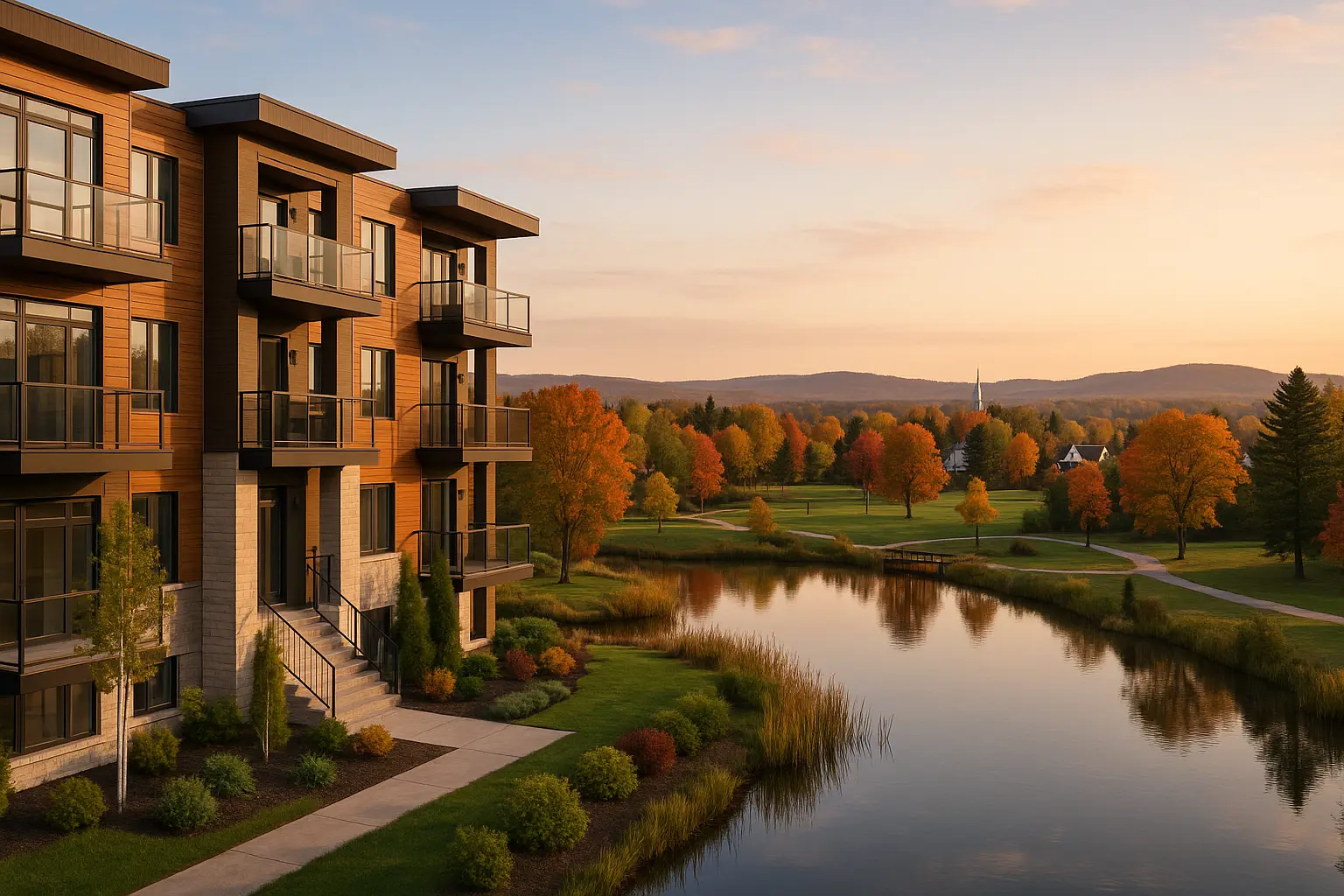 Condos neufs à louer Sainte-Julienne