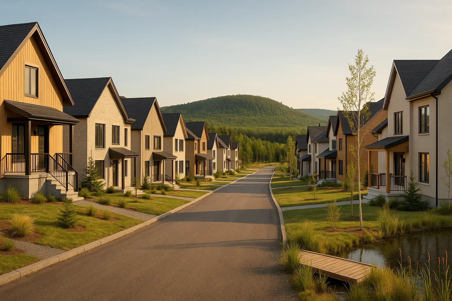 Maisons neuves à Authier