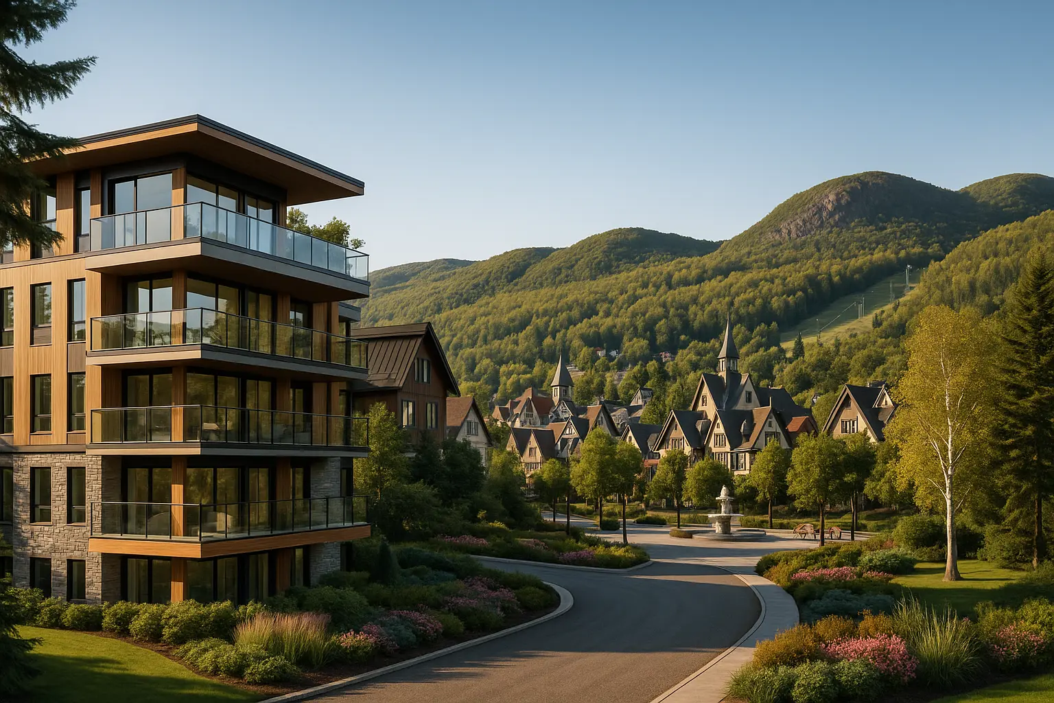 Condos neufs à Saint-Sauveur