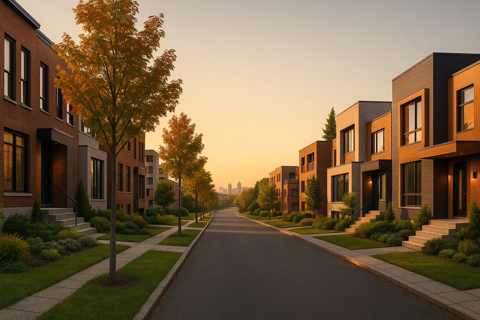Maisons neuves à Ahuntsic Cartierville